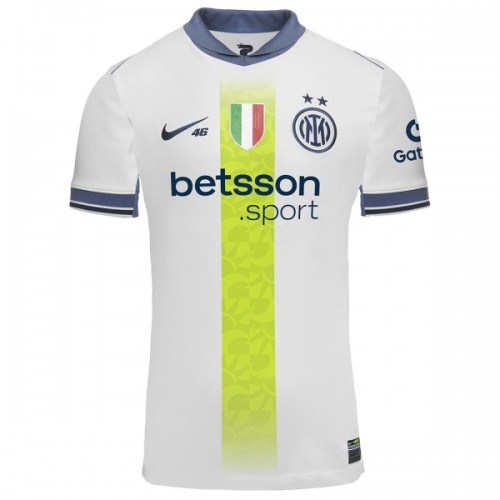 Camisola do Inter Milan x Valentino Rossi Equipamento Alternativo 2024-25 Camisola do Inter Milan x Valentino Rossi Equipamento Alternativo 2024-25
